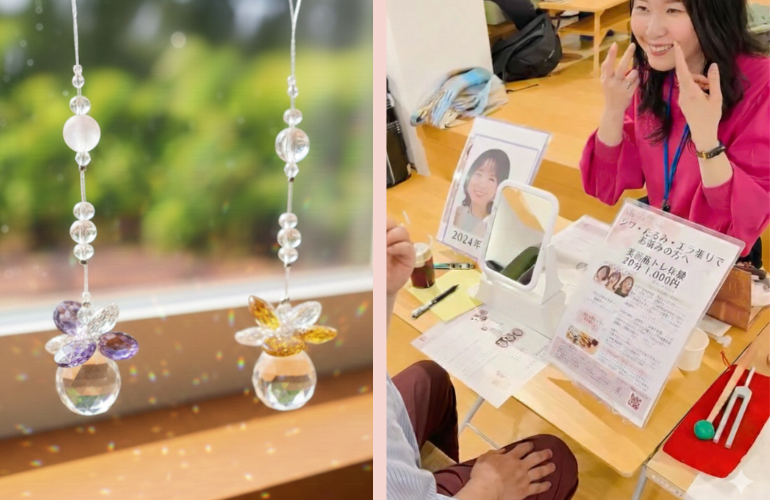 【3/7(土)・中山マルシェ】美顔筋トレ×ハンドメイドコラボ企画